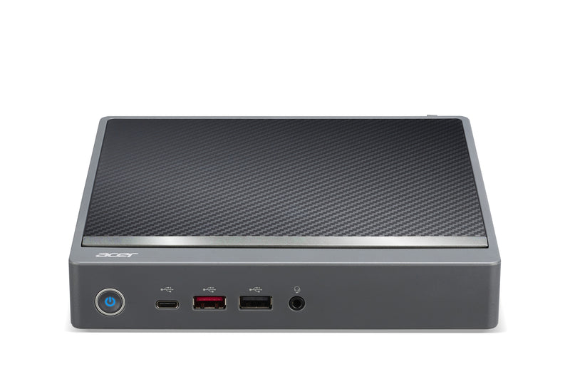 Acer Veriton 2000 Mini N2595GT Intel Core 3 100U 8 GB DDR5-SDRAM 256 GB SSD Windows 11 Pro Mini PC Mini-PC Schwarz