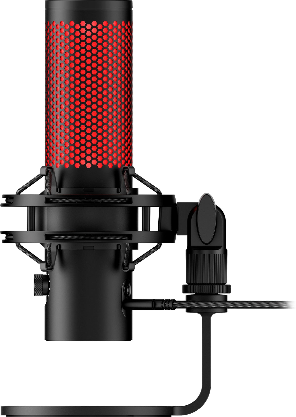 HyperX QuadCast 2 - USB Microphone (Black) Schwarz Podcast-Mikrofon