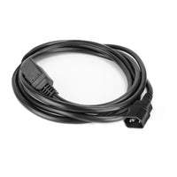 Cavo di alimentazione ACT C14 - C21 IEC60320 nero 1 m