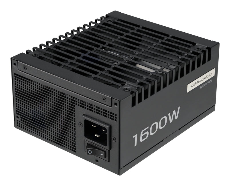 ASUS Pro WS 1600W Platinum Netzteil 20+4 pin ATX ATX Schwarz