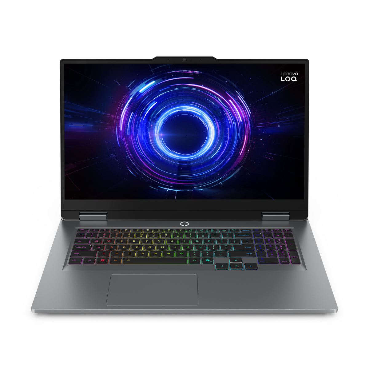Lenovo LOQ 17IRX10 Intel® Core™ i7 i7-14700HX Laptop 43,9 cm (17.3") Full HD 16 GB DDR5-SDRAM 512 GB SSD NVIDIA GeForce RTX 5060 Wi-Fi 6 (802.11ax) Windows 11 Home Grau Deutsch