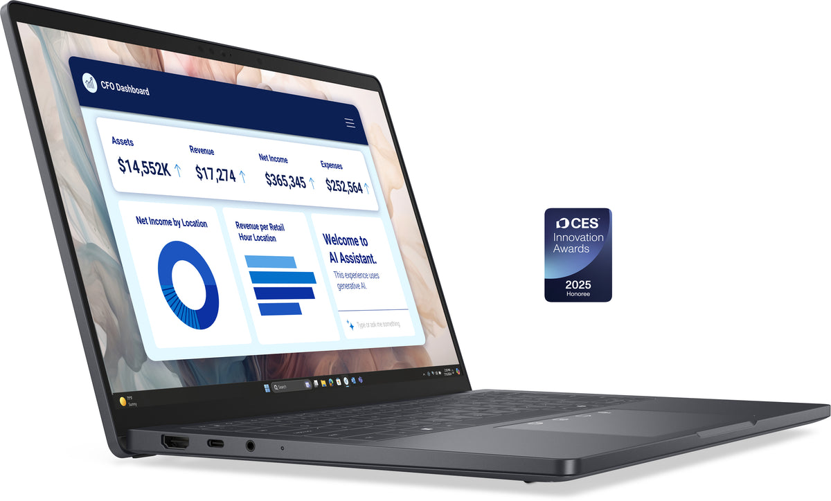 DELL Pro 14 Premium PA14250 Copilot+ PC Intel Core Ultra 5 236V Laptop 35,6 cm (14") Full HD+ 16 GB LPDDR5x-SDRAM 512 GB SSD Wi-Fi 7 (802.11be) Windows 11 Pro Deutsch Grau