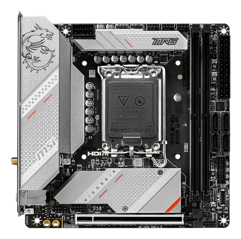 MSI MPG B760I EDGE WIFI Motherboard Intel B760 LGA 1700 mini ITX