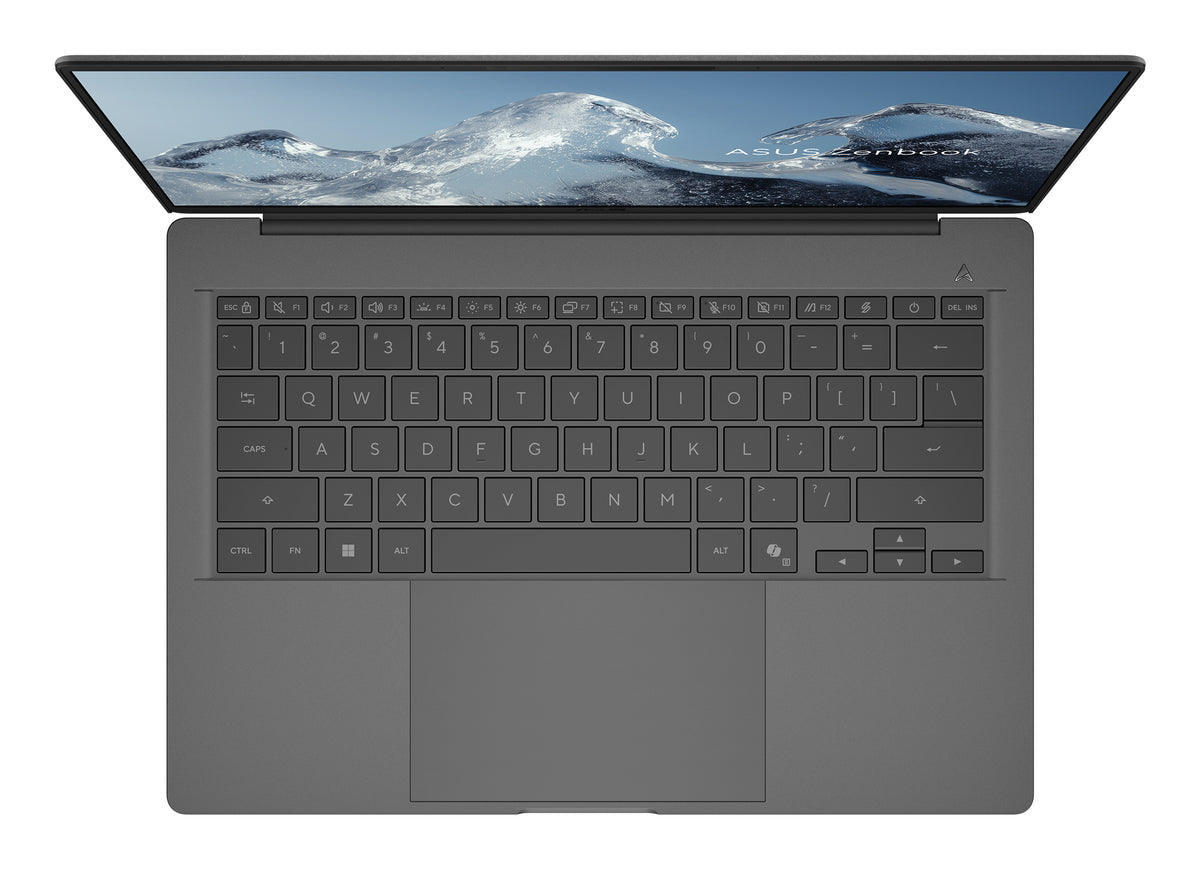 ASUS Zenbook A14 UX3407NA-QD286W Copilot+ PC Snapdragon X2E-88-100 Laptop 35,6 cm (14") WUXGA 32 GB LPDDR5x-SDRAM 1 TB SSD Wi-Fi 7 (802.11be) Windows 11 Home Grau