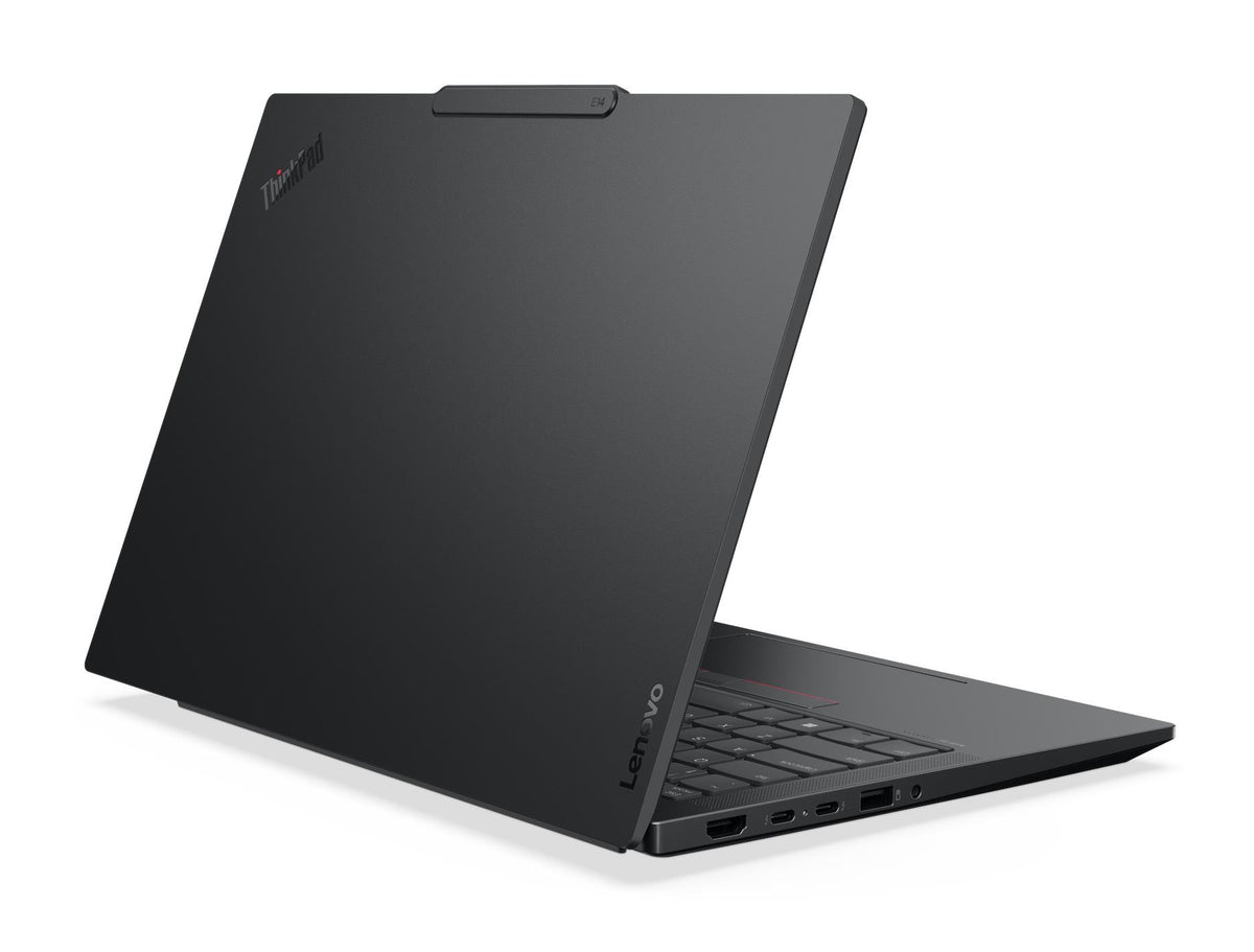 Lenovo ThinkPad E14 Gen 8 (Intel) Copilot+ PC Intel Core Ultra 7 355 Laptop 35.6 cm (14") 2.8K 32 GB DDR5-SDRAM 1 TB SSD Wi-Fi 7 (802.11be) Windows 11 Pro German Black