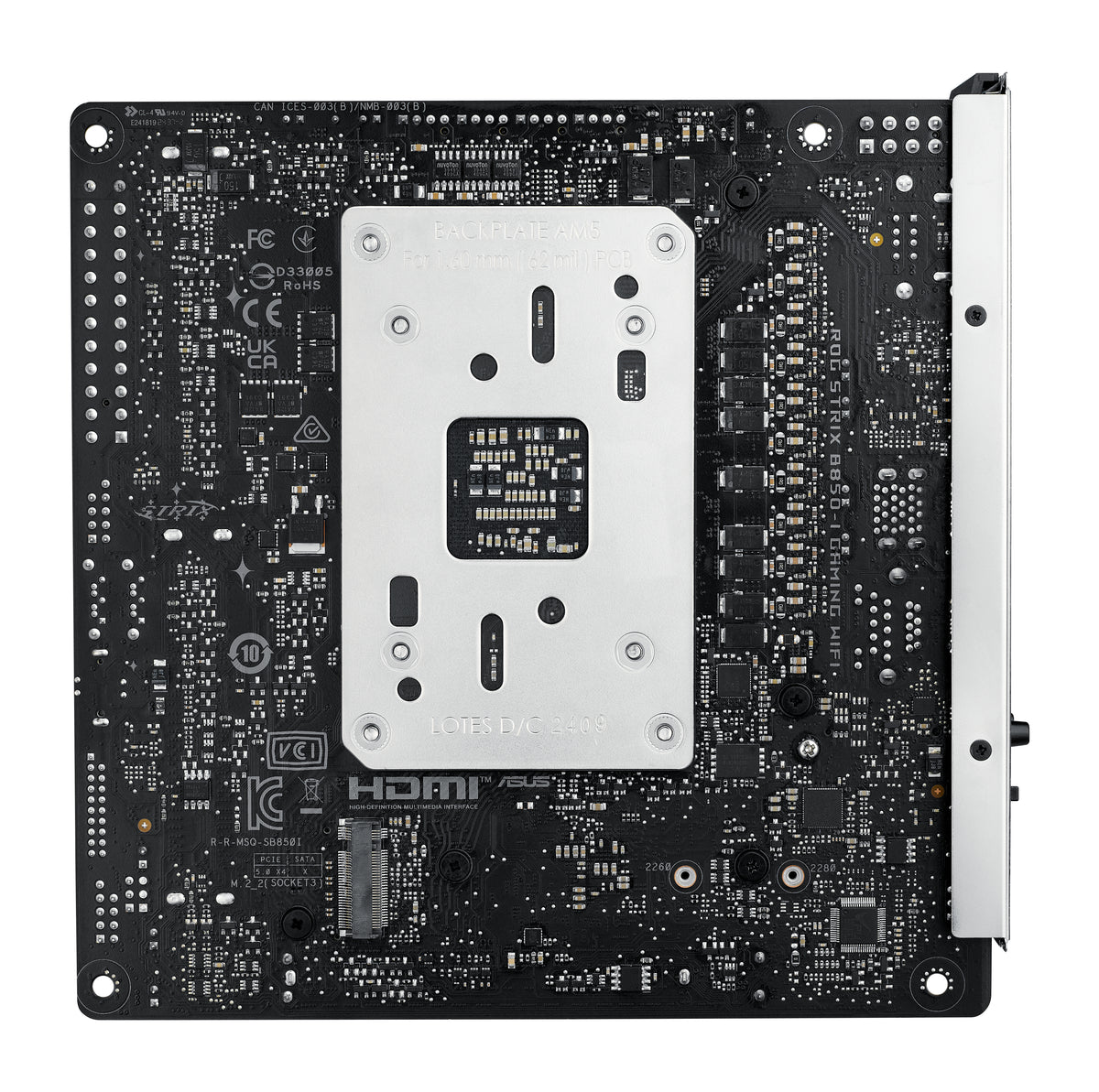 ASUS ROG STRIX B850-I GAMING WIFI AMD B850 Sockel AM5 mini ITX