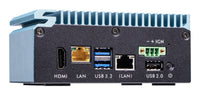 Shuttle Edge PC System SPCEL02WA , Intel Celeron J6412, Windows 11 IoT, 8GB RAM, 120GB M.2 SATA, 1x HDMI, 2x 2.5G LAN, 1x COM, DIO, 12-24V, 24/7 Dauerbetrieb, lüfterlos, inkl. VESA & DIN-RAIL Halterung