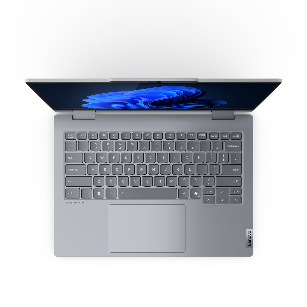 Lenovo ThinkBook 14 2-in-1 G5 IAU Intel Core Ultra 7 255U Hybrid (2-in-1) 35,6 cm (14") Touchscreen WUXGA 32 GB DDR5-SDRAM 1 TB SSD Wi-Fi 6E (802.11ax) Windows 11 Pro Grau Deutsch