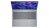 HP ZBook 8 G1i Intel Core Ultra 7 255H Mobiler Arbeitsplatz 40,6 cm (16") WQXGA 32 GB DDR5-SDRAM 2 TB SSD NVIDIA RTX PRO 500 Blackwell Wi-Fi 7 (802.11be) Windows 11 Pro Silber