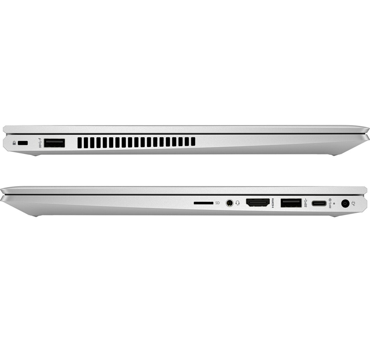 HP Pro x360 435 G10 AMD Ryzen™ 5 7530U Hybrid (2-in-1) 33,8 cm (13.3") Touchscreen Full HD 16 GB DDR4-SDRAM 256 GB SSD Wi-Fi 6E (802.11ax) Windows 11 Pro Silber