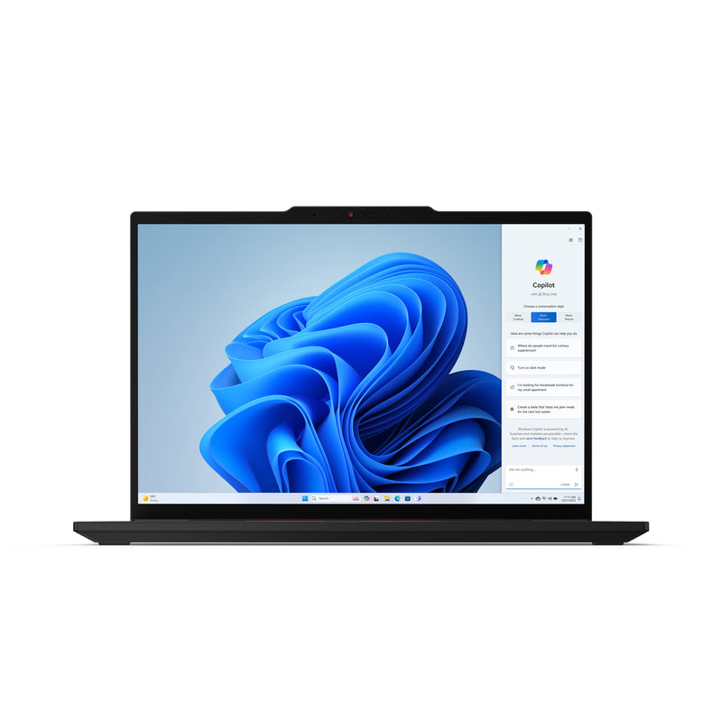Lenovo ThinkPad T14s Gen 5 Intel Core Ultra 7 155U Laptop 35,6 cm (14") WUXGA 16 GB LPDDR5x-SDRAM 512 GB SSD Wi-Fi 6E (802.11ax) Windows 11 Pro Deutsch Schwarz