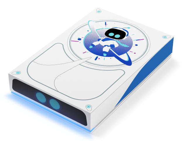 Seagate Game Drive Astro Bot Externe Festplatte 5 TB 2.0/3.2 Gen 1 (3.1 Gen 1) Weiß, Blau
