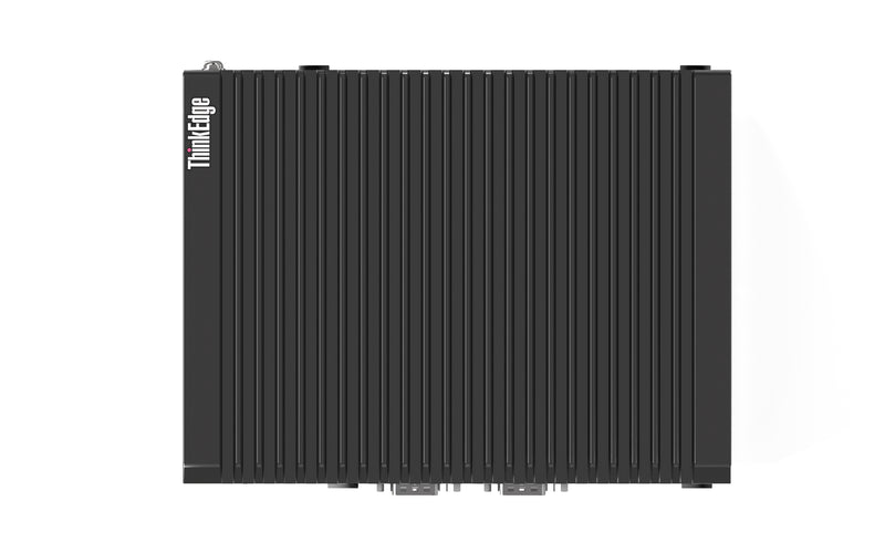 Lenovo ThinkEdge SE10 Intel Atom® x6425RE 8 GB DDR4-SDRAM 256 GB SSD Mini PC Mini-PC Schwarz