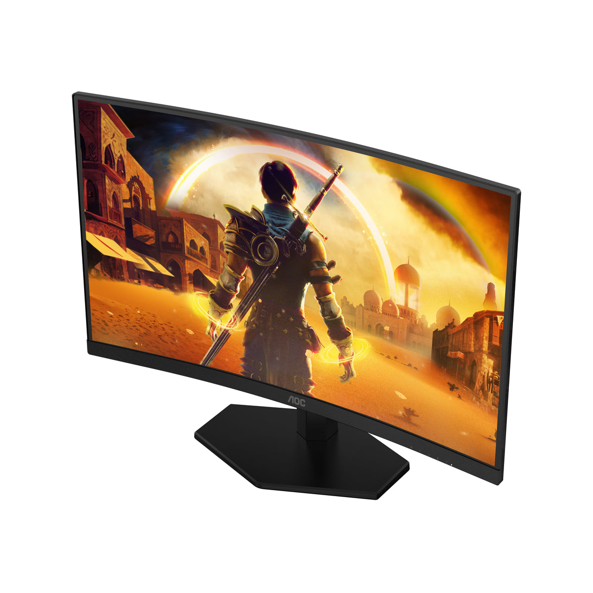 AOC C27G42ZEP Écran de PC 68,6 cm (27") 1920 x 1080 pixels Full HD LCD Noir, Rouge
