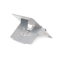 R-Go Tools Laptopständer R-Go Riser Flexible, ergonomisch faltbarer und einstellbarer Laptopständer, Silber