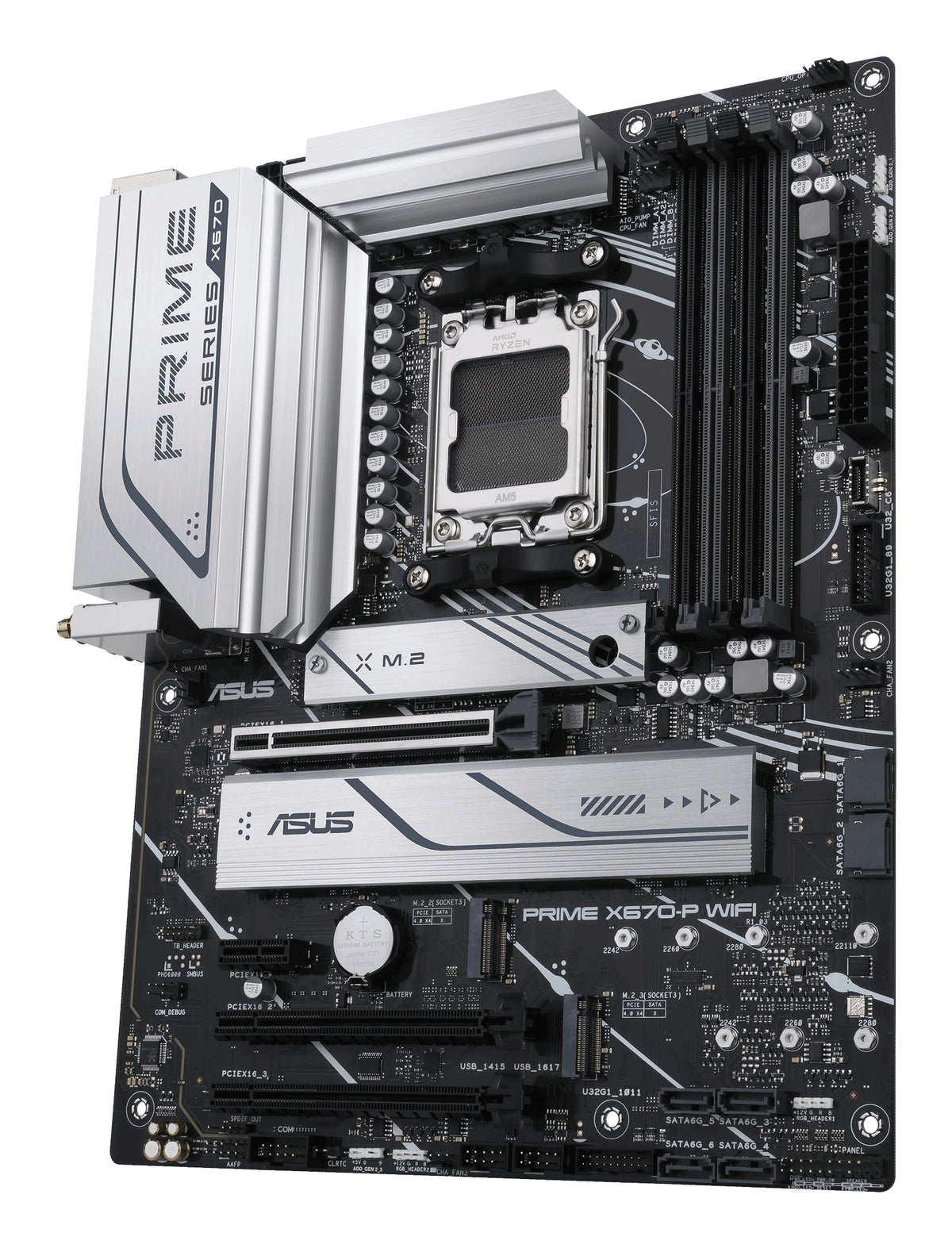 ASUS PRIME X670-P WIFI AMD X670 Sockel AM5 ATX
