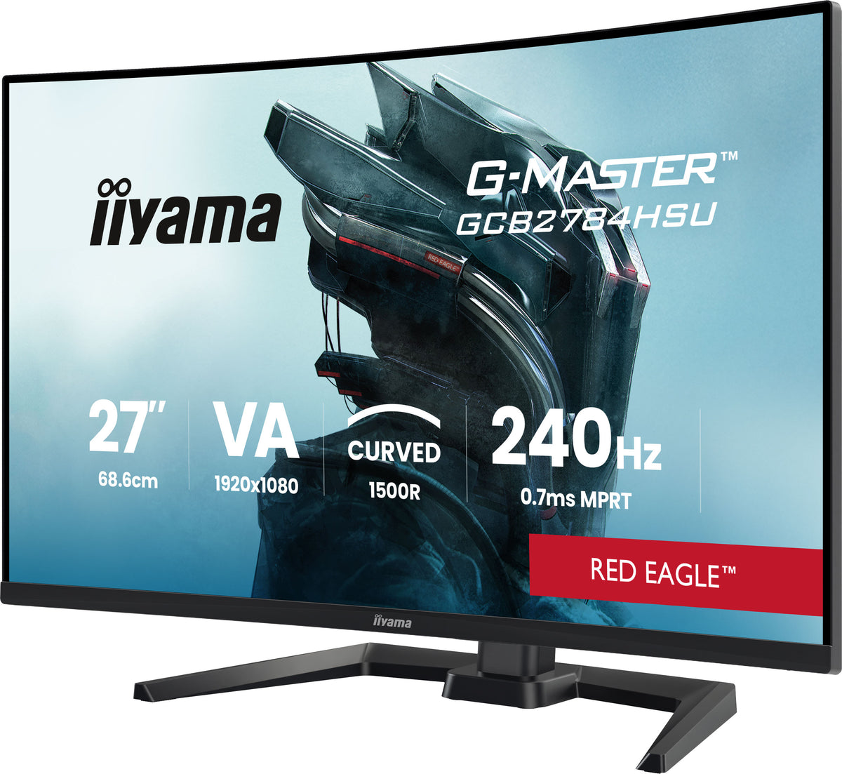 iiyama G-MASTER GCB2784HSU-B1 27" 240Hz Computerbildschirm 68,6 cm (27") 1920 x 1080 Pixel Schwarz
