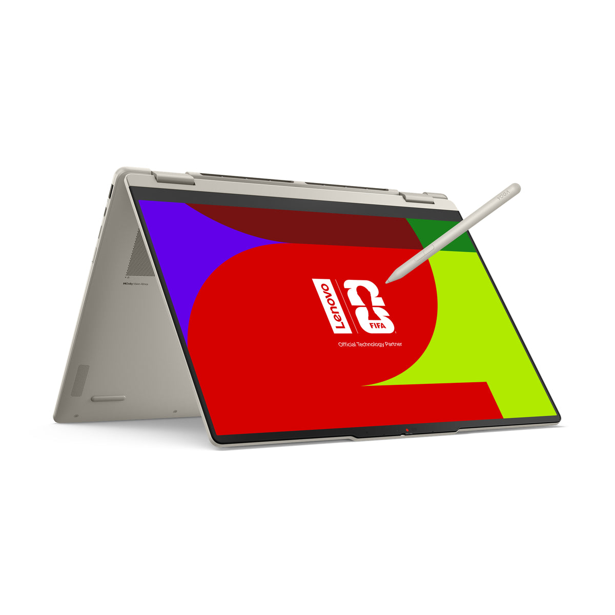 Lenovo Yoga 7 2-in-1 16AGP11 Copilot+ PC AMD Ryzen AI 7 445 Hybrid (2-in-1) 40,6 cm (16") Touchscreen WQXGA+ 32 GB LPDDR5x-SDRAM 1 TB SSD Wi-Fi 7 (802.11be) Windows 11 Pro Muschel (Farbe) Schweiz