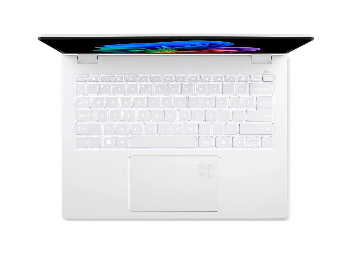 Acer Swift Edge SFE14-51T-75RZ Intel Core Ultra 7 258V Laptop 35,6 cm (14") Touchscreen 2.8K 32 GB LPDDR5x-SDRAM 1 TB SSD Wi-Fi 7 (802.11be) Windows 11 Home Weiß