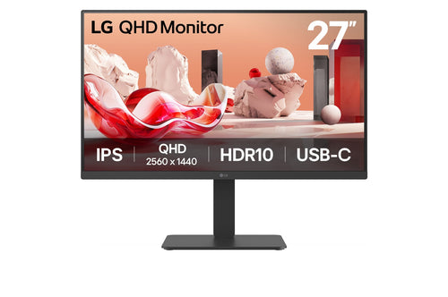 LG 27BA65QB-B.AEU Computerbildschirm 68,6 cm (27") 2560 x 1440 Pixel Wide Quad HD LED Schwarz