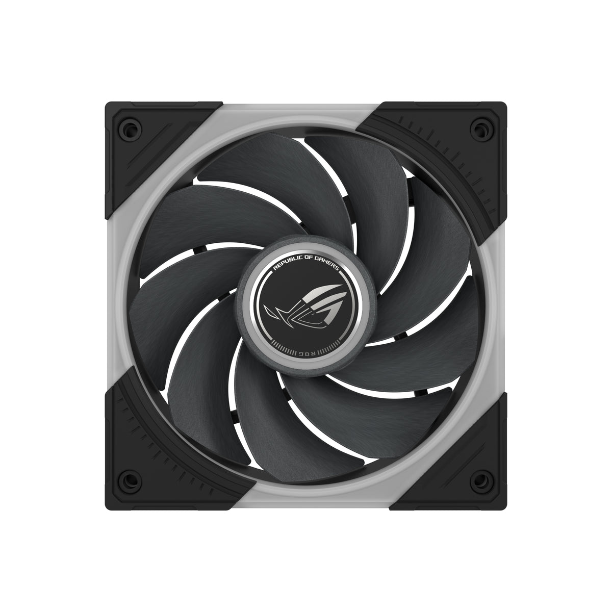 ASUS ROG Eurux GR120 ARGB Reverse Fan - Triple Pack Computergehäuse Ventilator 12 cm Schwarz, Weiß 3 Stück(e)