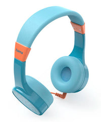 Hama Teens Guard II Kopfhörer Kabellos Kopfband Anrufe/Musik USB Typ-C Bluetooth Blau, Orange