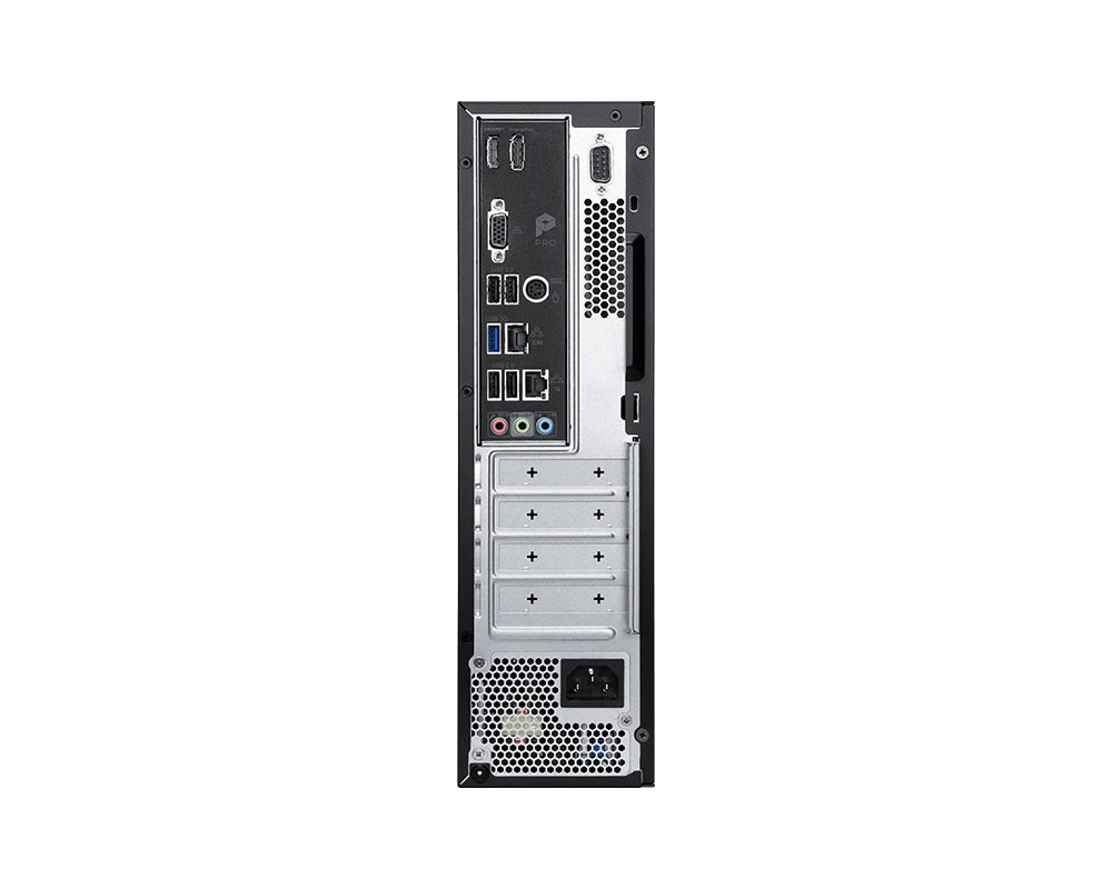MSI Pro DP80 A14G-055AT Intel® Core™ i5 i5-14400 16 GB DDR5-SDRAM 512 GB SSD Windows 11 Pro Desktop PC Schwarz