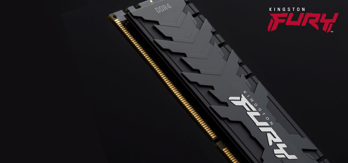 Kingston Technology FURY 8GB 3200MT/s DDR4 CL16 DIMM Renegade Black
