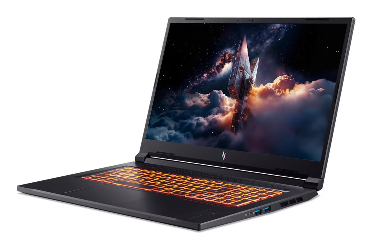 Acer Nitro V 17 AI ANV17-41-R6AD Copilot+ PC AMD Ryzen™ 7 260 Laptop 43,9 cm (17.3") Full HD 16 GB DDR5-SDRAM 1 TB SSD NVIDIA GeForce RTX 5070 Wi-Fi 6E (802.11ax) Windows 11 Home Schwarz