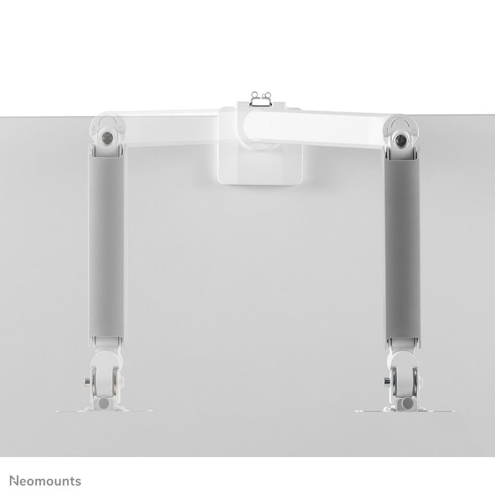 Neomounts DS70-450WH1 Monitorarm 17-42" - Gasfeder - Topfix - 180°-Stopp