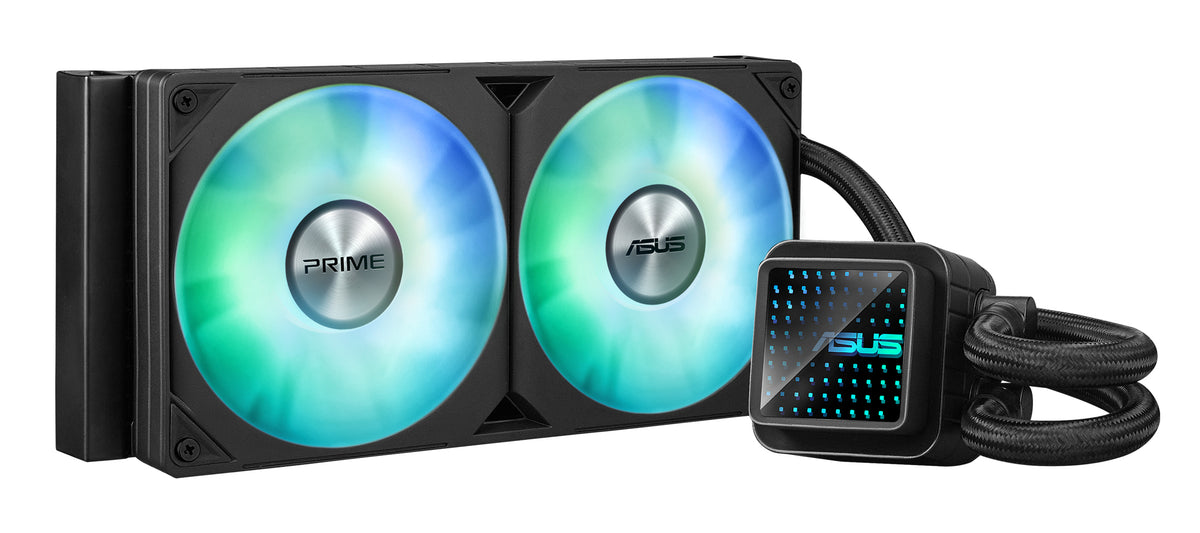 ASUS Prime LC 240 ARGB Computergehäuse All-in-One-Flüssigkeitskühler 12 cm Schwarz