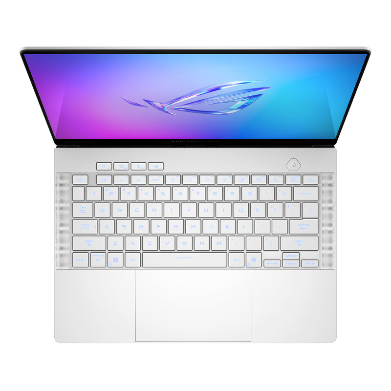 ASUS ROG Zephyrus G14 GA403WW-QS104X AMD Ryzen AI 9 HX 370 Laptop 35,6 cm (14") 3K 32 GB LPDDR5x-SDRAM 1 TB SSD NVIDIA GeForce RTX 5080 Wi-Fi 7 (802.11be) Windows 11 Pro Weiß