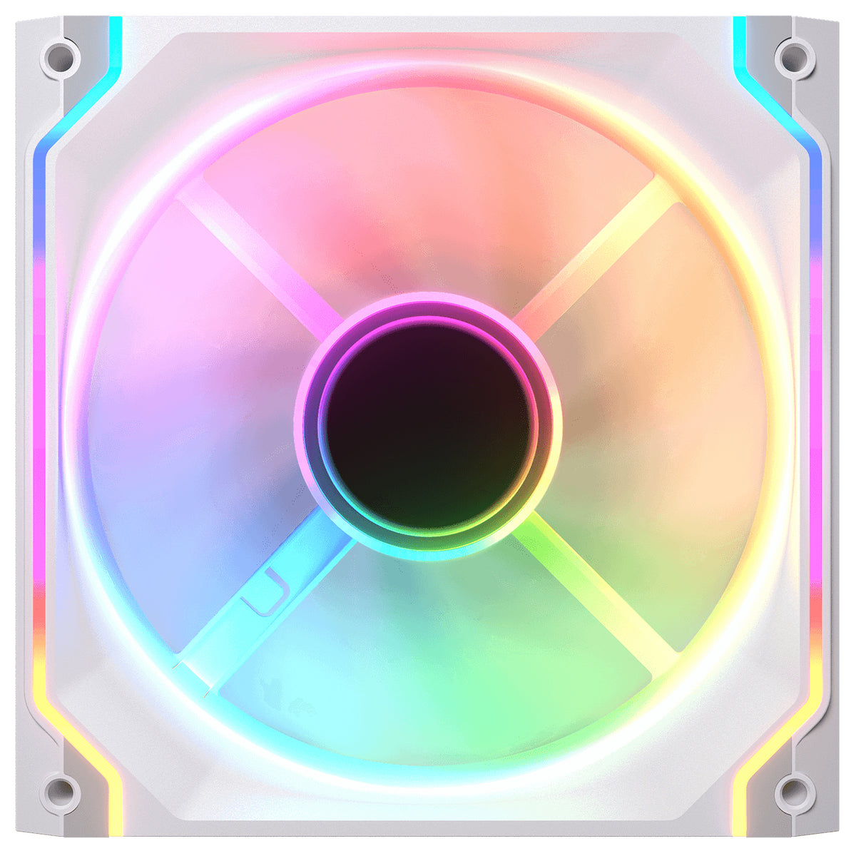 COUGAR Gehäuse Lüfter SC140 ARGB, Reverse Blade, single infinity mirror, Weiß