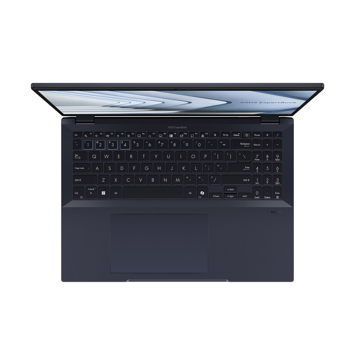 ASUS ExpertBook B5 B5604CMA-QW0034X Intel Core Ultra 5 125U Laptop 40,6 cm (16") WUXGA 16 GB DDR5-SDRAM 512 GB SSD Wi-Fi 6E (802.11ax) Windows 11 Pro Schwarz