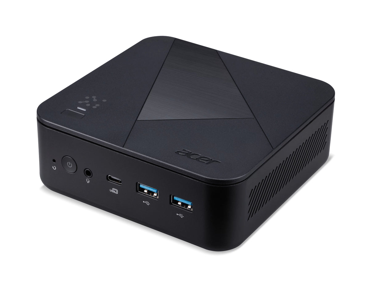 Acer Revo Box RB102-LNL Copilot+ PC Intel Core Ultra 7 256V 16 GB LPDDR5x-SDRAM 1 TB SSD Windows 11 Pro Mini PC Mini-PC Schwarz