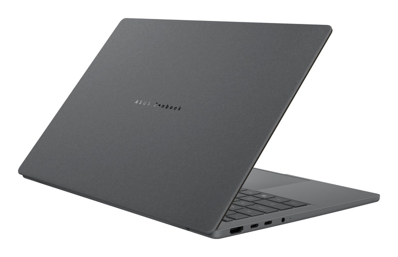ASUS Zenbook A14 UX3407NA-QD140W Copilot+ PC Snapdragon X2E-88-100 Laptop 35,6 cm (14") WUXGA 32 GB LPDDR5x-SDRAM 1 TB SSD Wi-Fi 7 (802.11be) Windows 11 Home Grau
