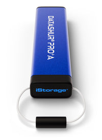 iStorage datAshur PRO+A USB-Stick 32 GB USB Typ-A 3.2 Gen 1 (3.1 Gen 1) Blau