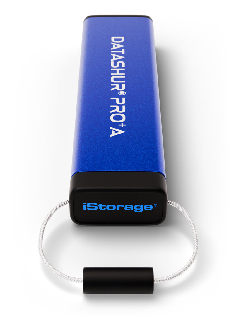 iStorage datAshur PRO+A USB-Stick 32 GB USB Typ-A 3.2 Gen 1 (3.1 Gen 1) Blau