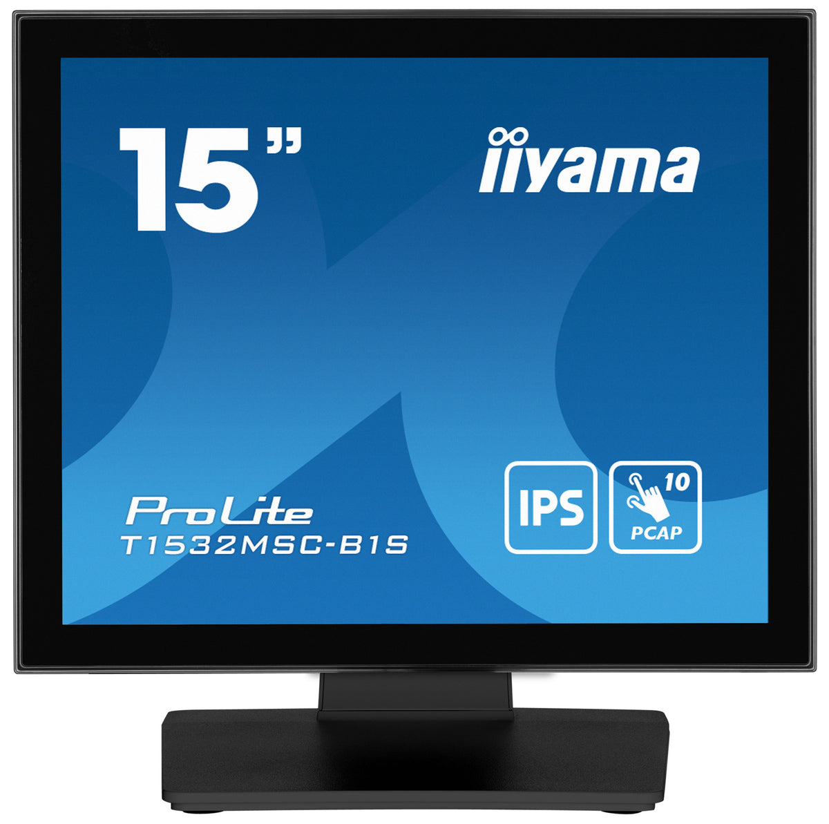 iiyama ProLite T1532MSC-B1S Computerbildschirm 38,1 cm (15") 1024 x 768 Pixel XGA LCD Touchscreen Schwarz