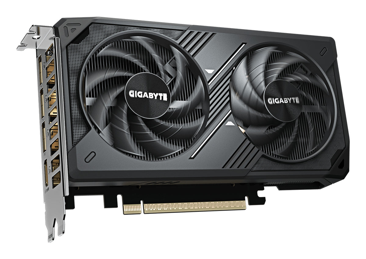 GIGABYTE GeForce RTX 5060 WINDFORCE MAX OC V2 8G – Grafikkarte, 8GB GDDR7, 128bit, PCI-E 5.0, 2512MHz Core Clock, 3 × DP, 1 × HDMI, NVIDIA DLSS 4, GV-N5060WF2MAX OCV2-8GD