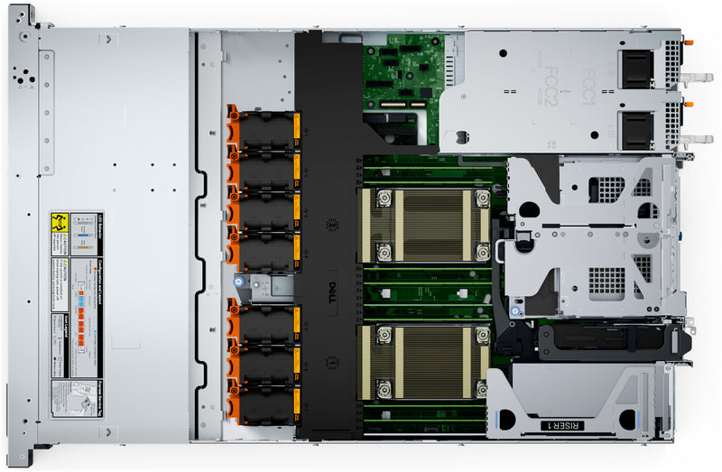 DELL PowerEdge R660XS Server 480 GB Rack (1U) Intel® Xeon Silver 4510 2,4 GHz 32 GB DDR5-SDRAM 1100 W