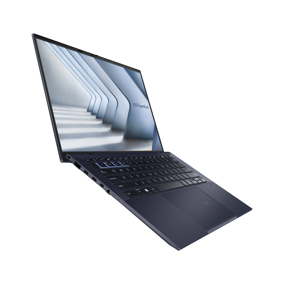 ASUS ExpertBook B9 OLED B9403CVAR-PP1735X Intel Core 7 150U Laptop 35,6 cm (14") WQXGA+ 16 GB LPDDR5x-SDRAM 512 GB SSD Wi-Fi 6E (802.11ax) Windows 11 Pro Deutsch Schwarz