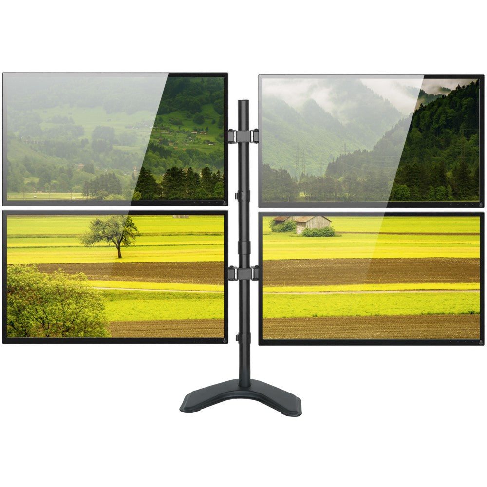 Techly ICA-LCD 2540 Flachbildschirm-Tischhalterung 68,6 cm (27") Tisch/Bank Schwarz