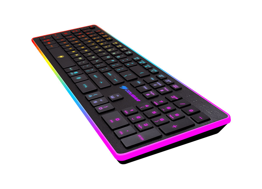 COUGAR CGR-WXNMB-VAN-CH Tastatur Gaming USB QWERTZ Schweiz Schwarz