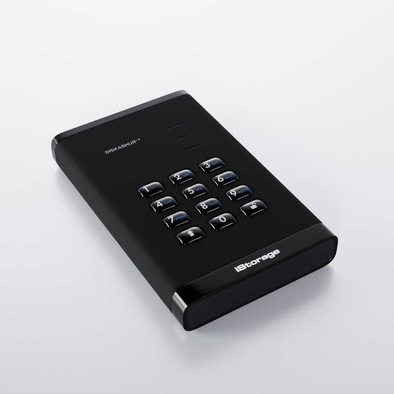 iStorage diskAshur3 SSD 256-bit 16TB - Black
