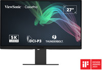 Viewsonic VP2788-5K Computerbildschirm 68,6 cm (27") 5120 x 2880 Pixel 5K Ultra HD LED Schwarz