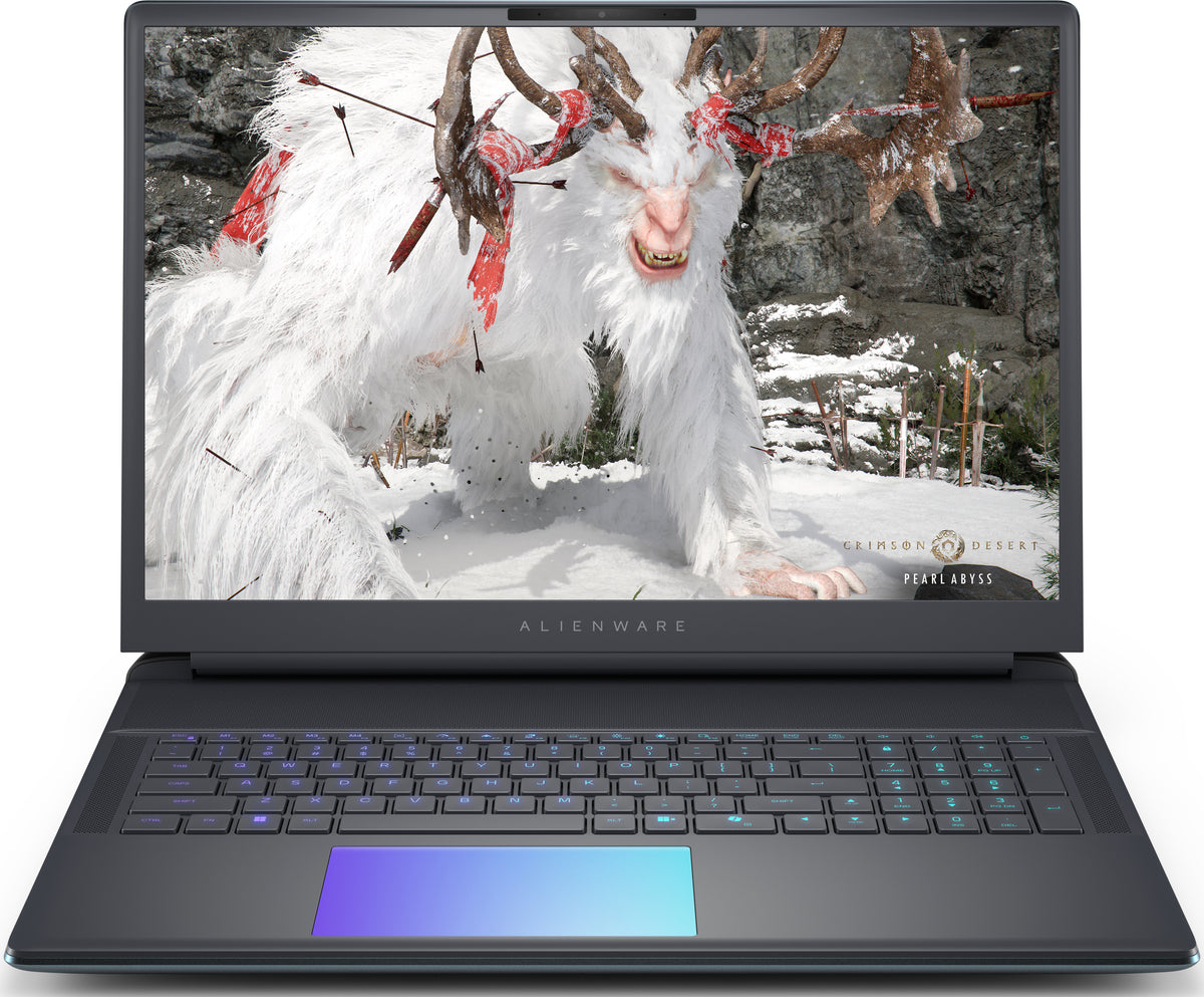 Alienware AA18250 Intel Core Ultra 9 275HX Laptop 45,7 cm (18") WQXGA 64 GB DDR5-SDRAM 2 TB SSD NVIDIA GeForce RTX 5090 Wi-Fi 7 (802.11be) Windows 11 Home Deutsch Schwarz