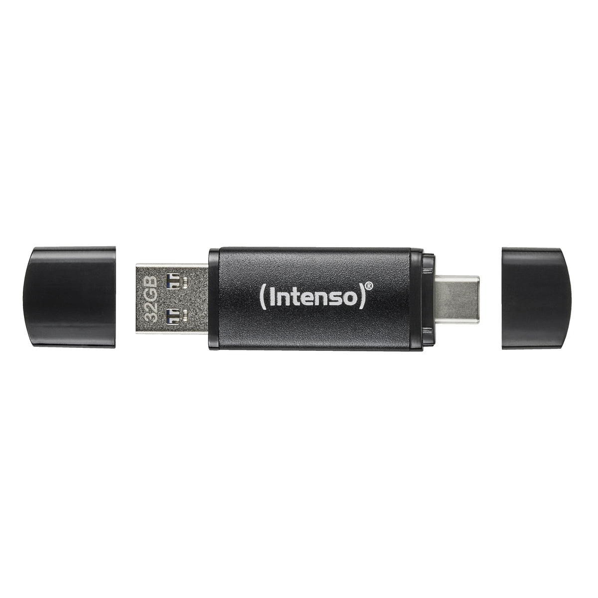 Intenso 3544490 USB-Stick 64 GB USB Type-A / USB Type-C 3.2 Gen 1 (3.1 Gen 1) Schwarz