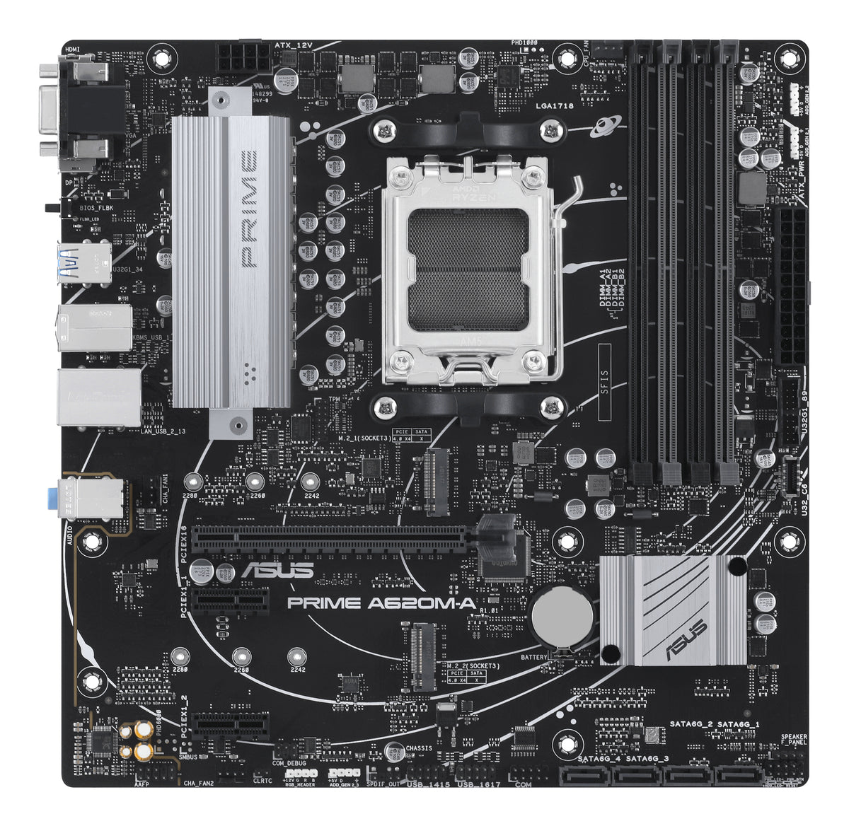 ASUS PRIME A620M-A-CSM AMD A620 Sockel AM5 micro ATX