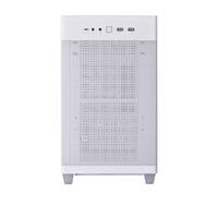 ASUS PRIME AP201 CASE TG WHITE Mini Tower Weiß